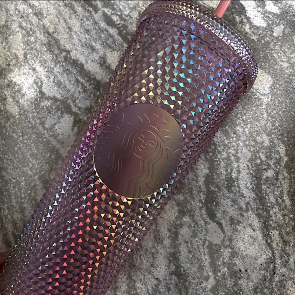 Rare Starbucks Pink Sakura Venti Studded Tumbler
